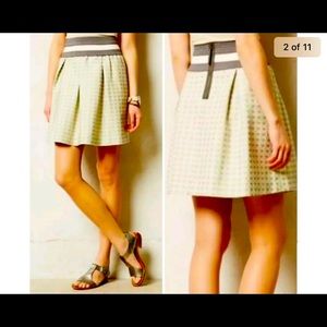 Maeve seren grey brocade skirt